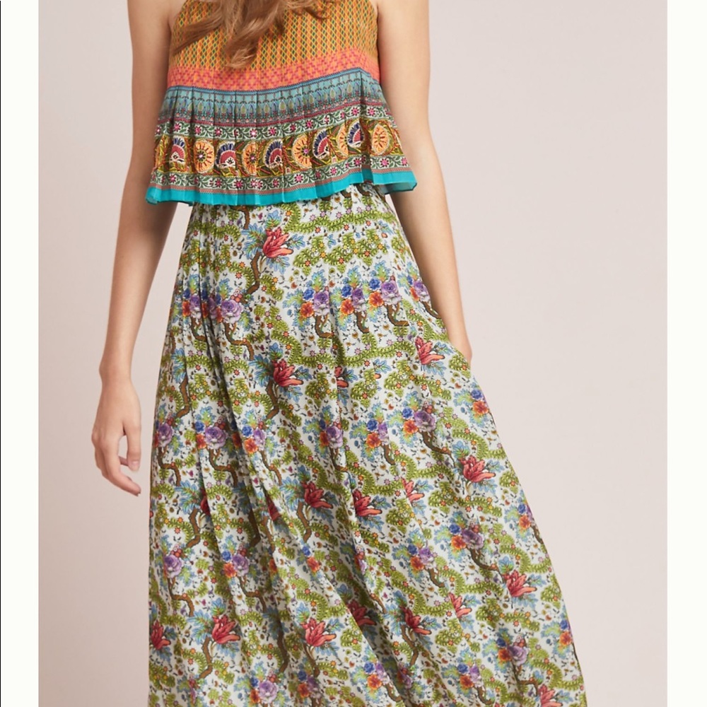 Anthropologie Tanvi Kedia Zavora Beaded Maxi Dress - Picture 5 of 11